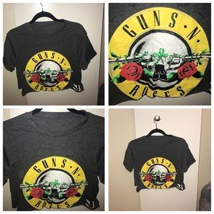 Guns n’ Roses Cropped T-Shirt (S)